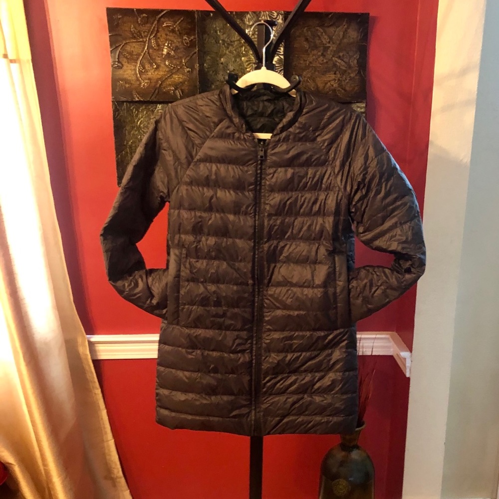 ATHLETA REVERSAWARM REVERSIBLE DOWN COAT - Picture 7 of 15